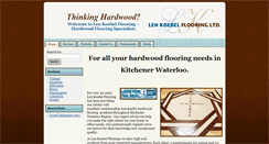 Desktop Screenshot of lenkoebelflooring.com